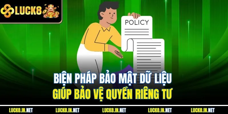 Biện pháp bảo mật dữ liệu giúp bảo vệ quyền riêng tư 