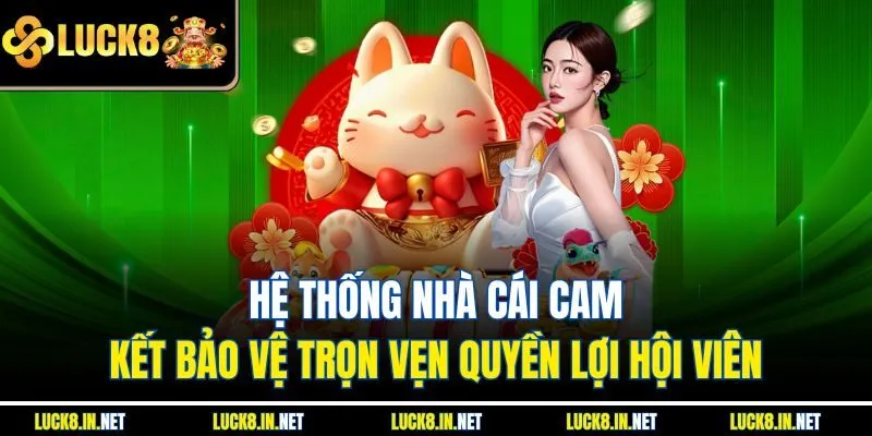 Hệ thống nhà cái cam kết bảo vệ trọn vẹn quyền lợi hội viên